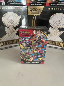 Pokemon Cards Mega Evolution Booster Bundle (6 Packs) Sealed Quick Shipping - Image 1