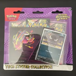Pokemon Tcg Ascended Heroes Tech Sticker Collection Gastly New Sealed - Image 1