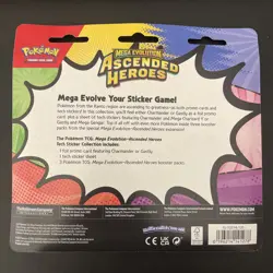 Pokemon Tcg Ascended Heroes Tech Sticker Collection Gastly New Sealed - Image 2