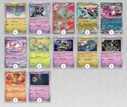 Dragapult EX Pokemon Competitive Deck Tournament Ready *W/ DECK BOX AND SLEEVES* - Image 3