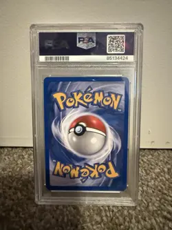 POKEMON DARK DRAGONITE 2000 ROCKET 1ST EDITION #5 HOLO PSA 7 - Image 2