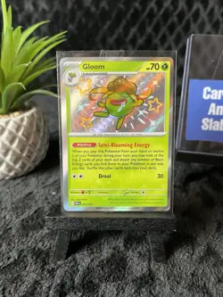 Gloom 093/091 Sv: Paldean Fates Baby Shiny Pokemon TCG Holo | NM - Image 3