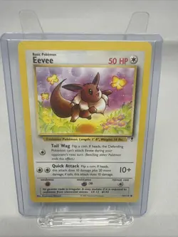 Eevee 74/110 Legendary Collection Unlimited Non-Holo Vintage NM Pokemon TCG - Image 1