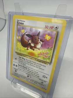 Eevee 74/110 Legendary Collection Unlimited Non-Holo Vintage NM Pokemon TCG - Image 2