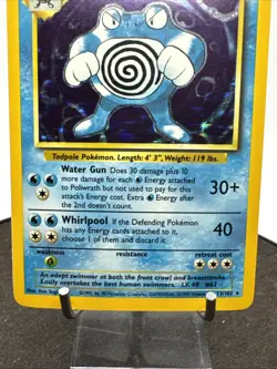 Pokemon TCG Poliwrath Base Set 13/102 Holo Unlimited Holo Rare - Image 4