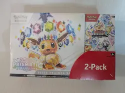 Pokemon Prismatic Evolutions ETB And Booster Bundle Sealed New - Image 1