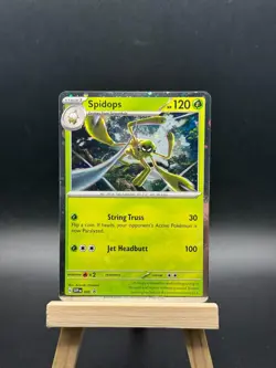 Pokemon Spidops SVP 009 Holo Rare Scarlet Violet Promo NM - Image 1