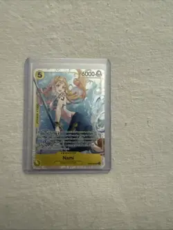 Nami EB03-053 SR Foil English One Piece TCG Card Near Mint - Image 1