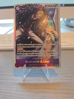 Rosinante & Law EB04-038 SR - THE AZURE SEA'S SEVEN ENGLISH OP14 - One Piece TCG - Image 3
