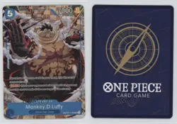 2025 One Piece Card Game: A Fist of Divine Speed OP11 Monkey D Luffy #OP11-058 - Image 3