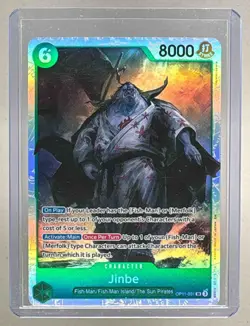 Jinbe 2025 One Piece A Fist of Divine Speed #OP11-031 Super Rare - Image 1