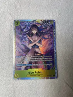 One Piece CCG Bandai Nico Robin EB03-055 Heroines Edition Full Art Holo 8000 - Image 2