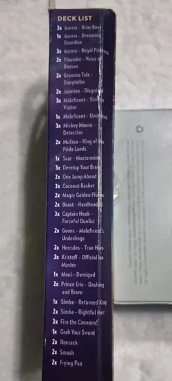 Disney Lorcana Trading Card Game The First Chapter Starter Deck Sapphire & Steel 4050368981691 - Image 3