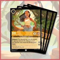 Disney Lorcana TCG: NANI PROTECTIVE SISTER x4 Uncommon Into The Inklands 12/204 - Image 1