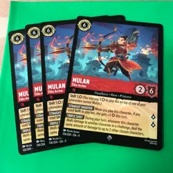 Mulan - Elite Archer Fabled 4x x4 Disney Lorcana Playset - Image 1