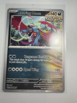 Pokemon World Championships 2024 Honolulu GOLD Sakuya OTA Roaring Moon Card - Image 1