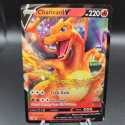 Charizard V 019/189 Pokemon Card - Swsh03: Darkness Ablaze Holo - NM - Image 1