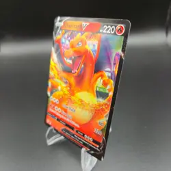 Charizard V 019/189 Pokemon Card - Swsh03: Darkness Ablaze Holo - NM - Image 2