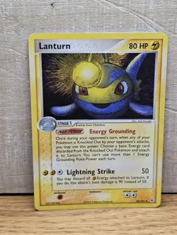 Lanturn 38/101 EX Hidden Legends Reverse Holo Pokemon Card TCG - Image 1