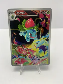 Pokemon TCG Mega Evolution Ivysaur Card 134/132 SIR Free Shipping - Image 1