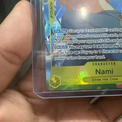 One Piece Card Game EB03 Heroines Edition Nami SR Alt Art EB03-053 English - Image 2