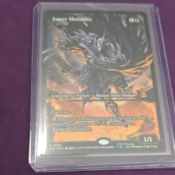 Teenage Mutant Ninja Turtles Magic Super Shredder Creature Black 285 Card - Image 1