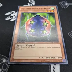4-Starred Ladybug Of Doom YSYR-EN010 1st Edition LP Light Play Yu-Gi-Oh! Card - Image 3
