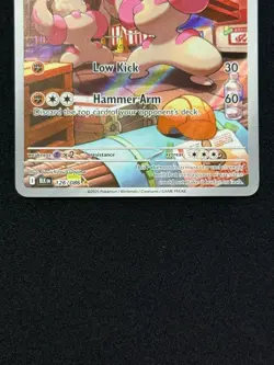 Gurdurr 126/086 Black Bolt Illustration Rare Pokemon TCG Card Near Mint NM - Image 3