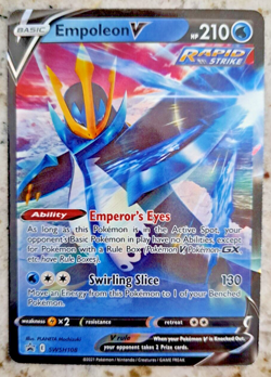 Empoleon V SWSH108 SWSH: Sword & Shield Promo Cards Holo NM - Image 1