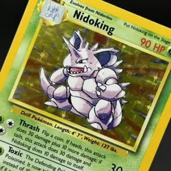 Pokemon TCG Nidoking Base Set Holo Unlimited Rare Card 11/102 - Image 4
