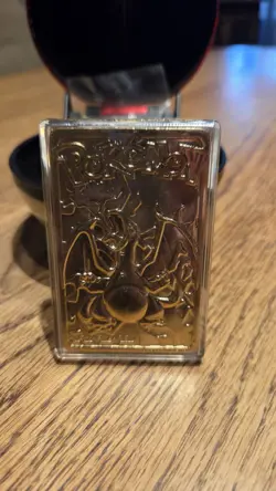 1999 Pokemon Special Edition 23 karat Gold Plated Trading Card / #06 Charizard - Image 3