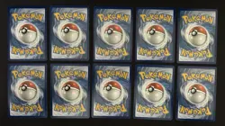 Pokemon TCG Wooper, Quagsire, & Clodsire Lot: 10 Card Collection Set - Image 2