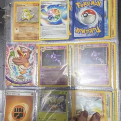 Pokemon TCG Mixed Card Lot Binder Collection Sandshrew Machop Haunter Farfetch'd - Image 1
