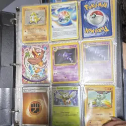 Pokemon TCG Mixed Card Lot Binder Collection Sandshrew Machop Haunter Farfetch'd - Image 2