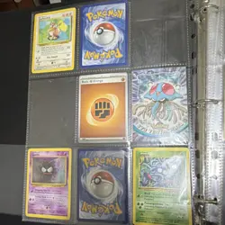Pokemon TCG Mixed Card Lot Binder Collection Sandshrew Machop Haunter Farfetch'd - Image 3