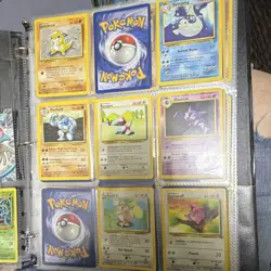 Pokemon TCG Mixed Card Lot Binder Collection Sandshrew Machop Haunter Farfetch'd - Image 4