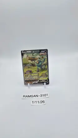 Pokemon TCG Evolving Skies Golurk v Holo Card Alternative Art Ultra Rare 182/203 - Image 5