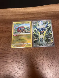 Pokemon TCG Card Lot – Vikavolt 239/217 Radiant Charjabug 051/159 NM - Image 1