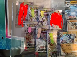 (REAL) Pokemon Cards Prismatic Evolutions Pack Still Sealed Bought From Store - Image 4