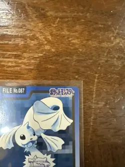 Pokemon Japanese Card Non-Holo Dewgong NO.087 Nintendo Carddass BANDAI - Image 3