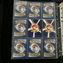 Old Pokemon Cards VINTAGE Rare Collection binder Holo WOTC 1999 Era Lot - Image 2