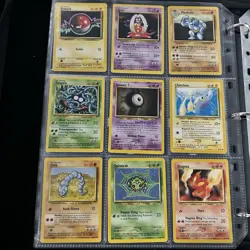Old Pokemon Cards VINTAGE Rare Collection binder Holo WOTC 1999 Era Lot - Image 4