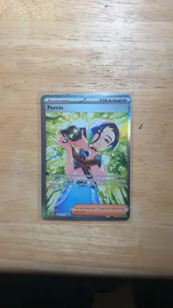 NM Pokemon Trainer Perrin Sir 220/167 Twilight Masquerade - Image 1
