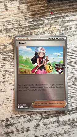 Dawn Regionals STAFF Promo | Phantasmal Flames PFL 087 Pokemon TCG NM - Image 1