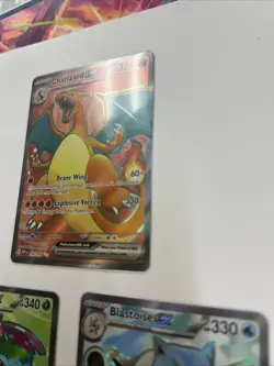 Pokemon 151 Full Art Ultra Rare Charizard Ex Blastoise Ex Venusaur Ex ALL MINT - Image 3