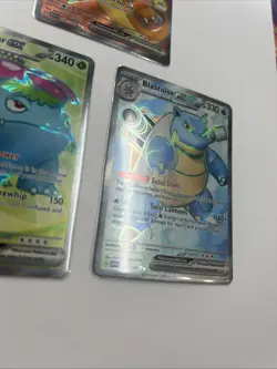 Pokemon 151 Full Art Ultra Rare Charizard Ex Blastoise Ex Venusaur Ex ALL MINT - Image 4