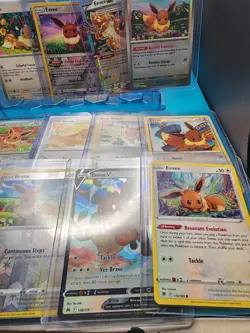 Pokemon 26 Eevee cards LOT - no dupes - Image 5