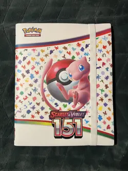 Pokemon 151 - Complete Set 165/165 - All 12 EX & Reverse Holos (Includes Binder) - Image 1