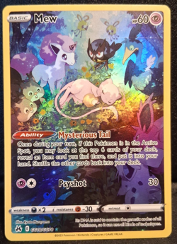 Mew #GG10 Pokemon TCG Crown Zenith Galarian Gallery Full Art Holo NM - Image 1