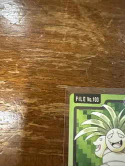Pokemon Carddass Card Exeggutor File No.103 Bandai Pocket Monsters 1997 - Image 2